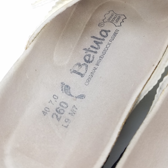 Birkenstock Betula diamond embossed sandals - Picture 8 of 11